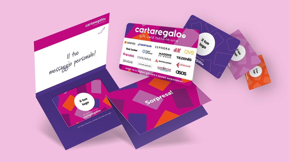 Carte regalo personalizzate