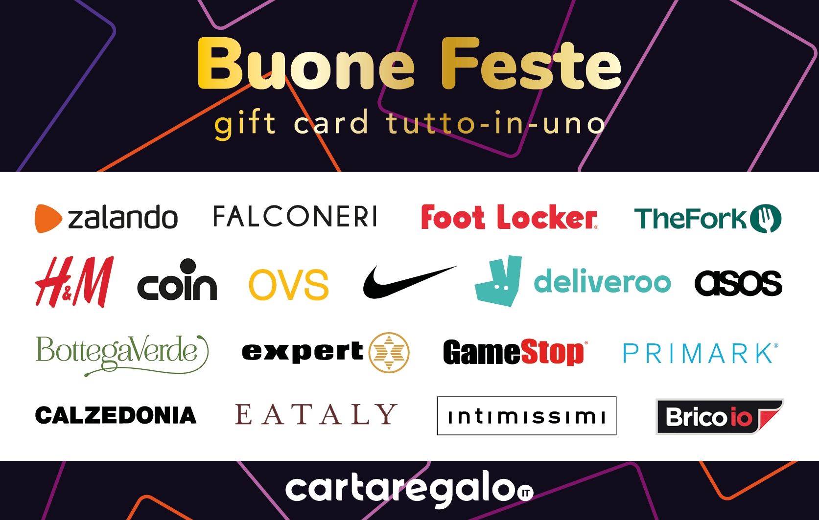 Gift Card Tutto-in-Uno Buone Feste