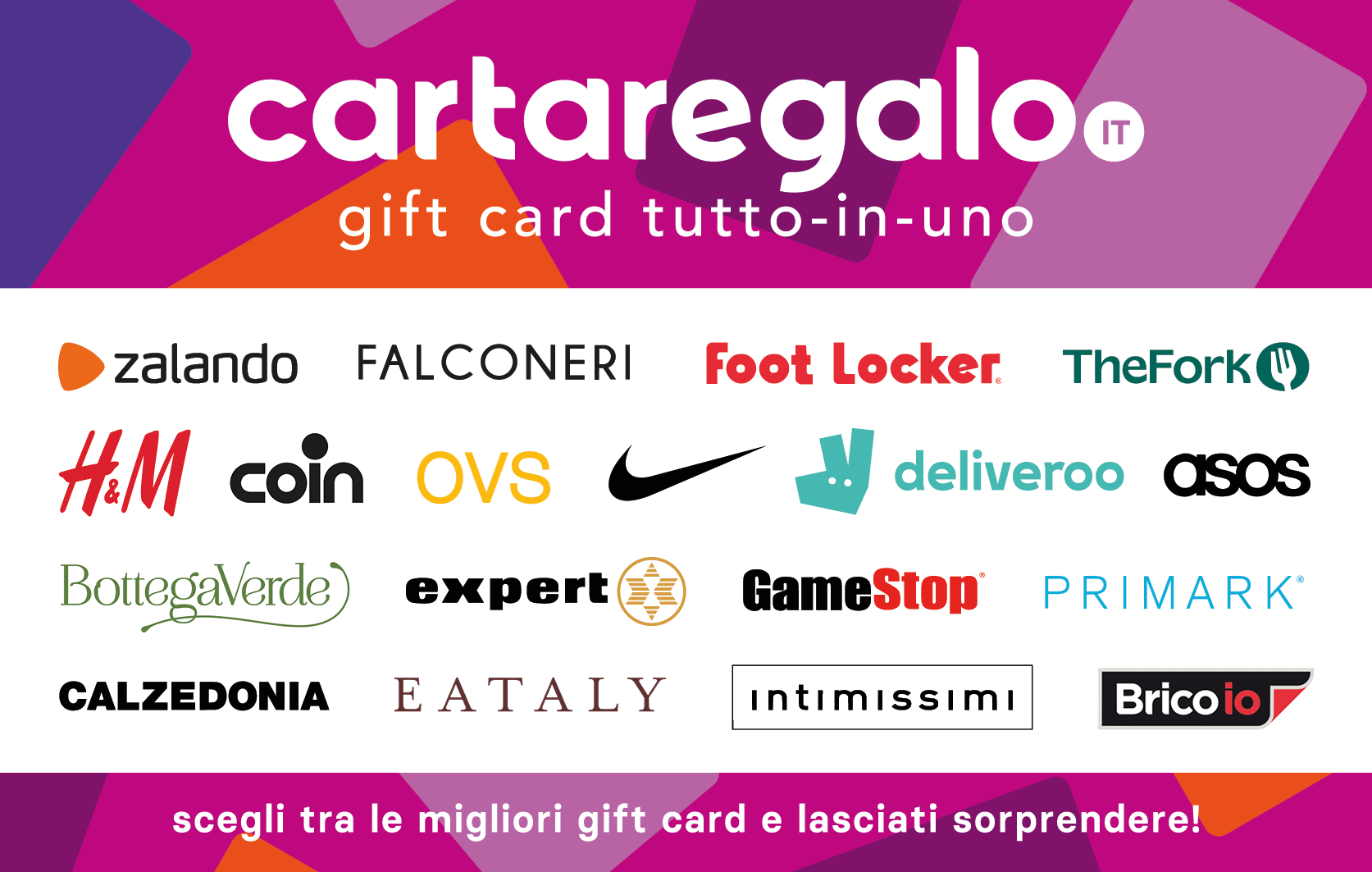 Gift Card Tutto-in-Uno