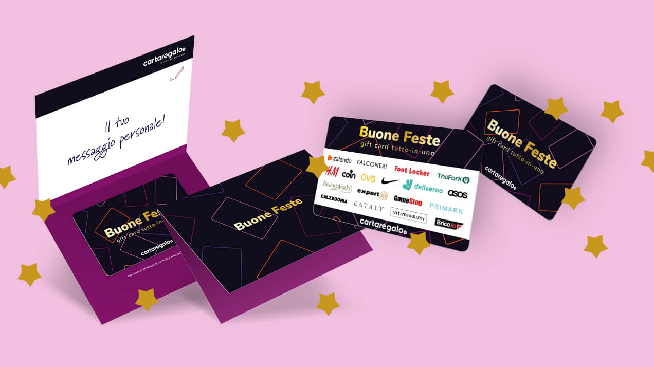 Gift Card Tutto-in-Uno di Natale per aziende