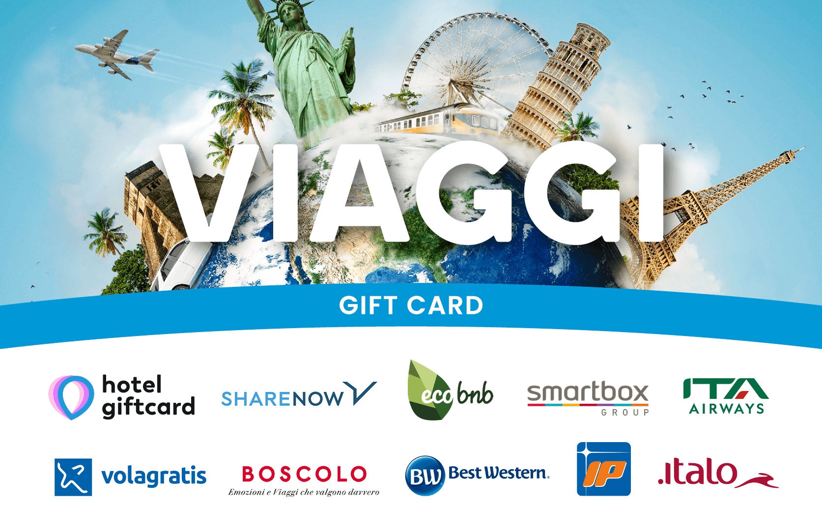 Gift Card Viaggi 